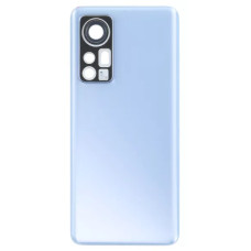 Задня кришка Xiaomi 12, Blue, зі склом камери
