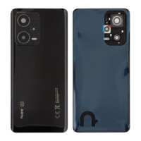 Задня кришка Xiaomi Redmi Note 12 Pro+ 5G, Black, зі склом камери