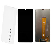 Дисплей Samsung A127 Galaxy A12 (ver. yellow flex), з тачскріном, Service Pack