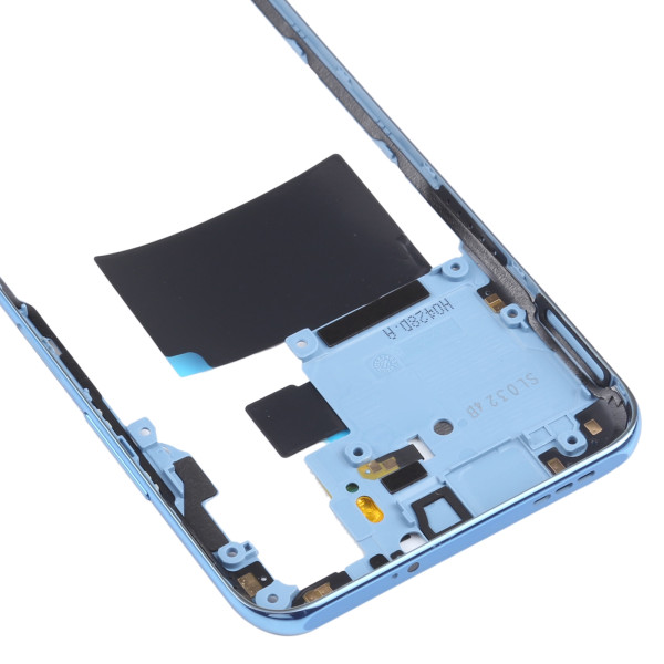 Середня частина корпусу Xiaomi Redmi Note 10 4G, Redmi Note 10s, Blue