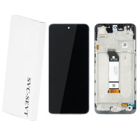 Дисплей Xiaomi Redmi Note 10 5G, з тачскріном, в рамці, Black, Service Pack