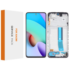 Дисплей Xiaomi Redmi Note 11, з тачскріном, в рамці, Service Pack Original
