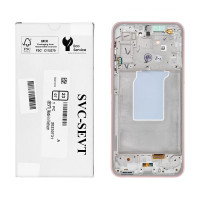 Дисплей Samsung A266 Galaxy A26 5G, з тачскріном, в рамці, Pink, Service