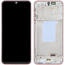 Дисплей Samsung A266 Galaxy A26 5G, з тачскріном, в рамці, Pink, Service