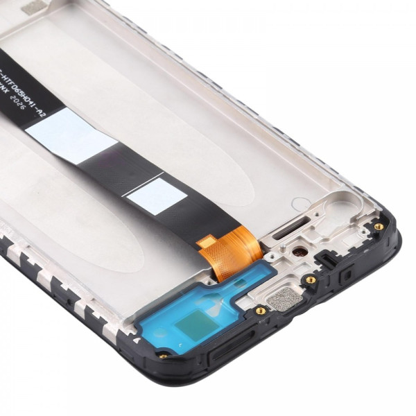 Дисплей Xiaomi Redmi 9A, Redmi 9C, Redmi 10A, з тачскріном, в рамці, Black