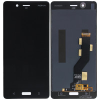Дисплей Nokia 8, з тачскріном, High Copy, Black