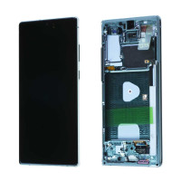 Дисплей Samsung N980 Galaxy Note 20, з тачскріном, в рамці, Service Pack Original, Green