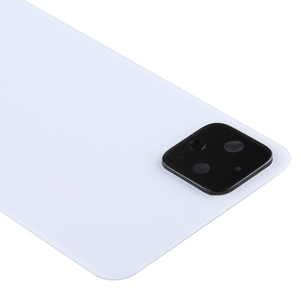 Задня кришка Google Pixel 4, зі склом камери, Original, White