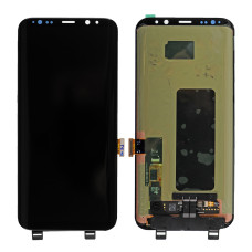 Дисплей Samsung G955 Galaxy S8 Plus з тачскріном, Black (REF)