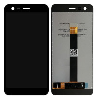 Дисплей Nokia 2 (TA-1029) з тачскріном, High Copy, Black