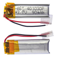 Акумулятор 401030P універсальний 4*10*30 мм (90 mAh)