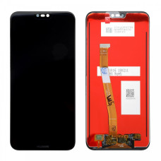 Дисплей Huawei P20 Lite, з тачскріном, Black, OEM