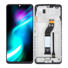 Дисплей Xiaomi Redmi A3, Poco C61, з тачскріном, в рамці, Black