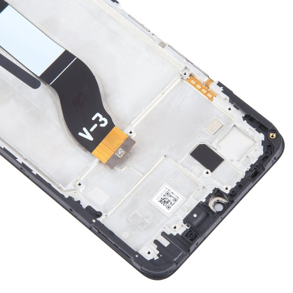 Дисплей Xiaomi Redmi A3, Poco C61, з тачскріном, в рамці, Black