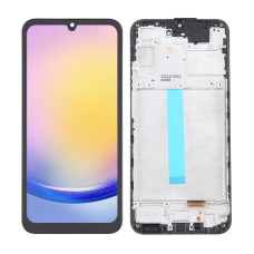 Дисплей Samsung A256 Galaxy A25 5G, з тачскріном, в рамці, OLED