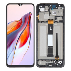 Дисплей Xiaomi Redmi 12C, з тачскріном, в рамці, Black