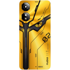 Задня кришка ZTE Nubia Neo 2, Sunfire Yellow, OEM, зі склом камери