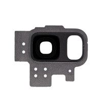 Скло камери Samsung G960 Galaxy S9, в рамці, Gray