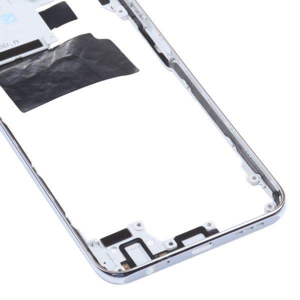 Середня частина корпусу Xiaomi Redmi Note 10 4G, Redmi Note 10s, White