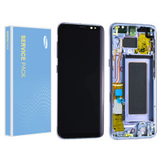 Дисплей Samsung G950 Galaxy S8, з тачскріном, в рамці, Service Pack Original, Gray