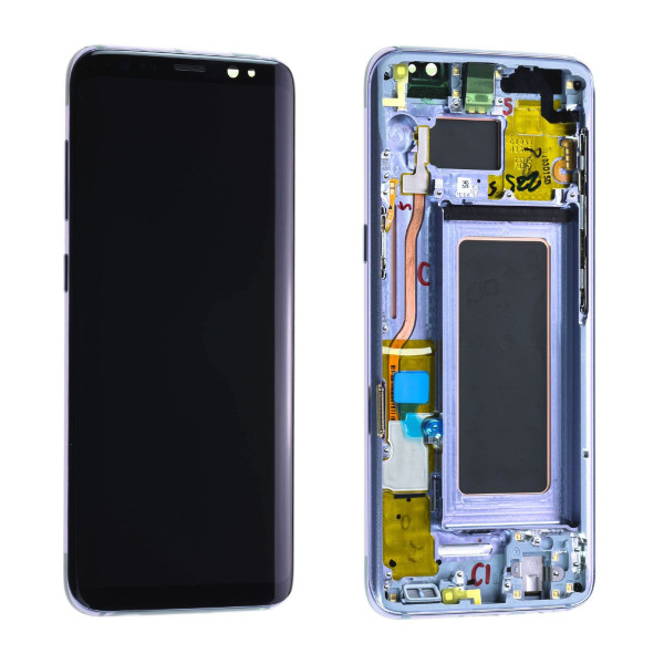 Дисплей Samsung G950 Galaxy S8, з тачскріном, в рамці, Service Pack Original, Gray