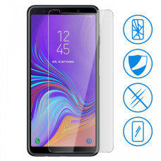 Захисне скло Samsung A750 Galaxy A7 2018 (2.5D) Прозоре