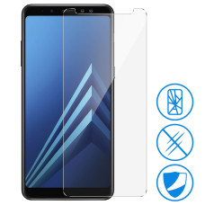 Захисне скло Samsung A530 Galaxy A8 2018 (2.5D) Прозоре