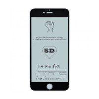 Захисне скло iPhone 6, iPhone 6S (5D) Full Glue, Black