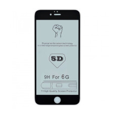 Захисне скло iPhone 6, iPhone 6S (5D) Full Glue, Black