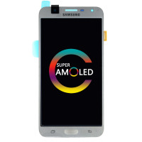 Дисплей Samsung J701 Galaxy J7 Neo (GH97-20904C) з тачскріном, Service Pack Original, Silver