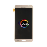 Дисплей Samsung J710 Galaxy J7 2016 з тачскріном, OLED, Gold