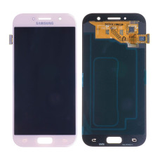 Дисплей Samsung A520 Galaxy A5 2017, з тачскріном, Service Pack Original, Pink