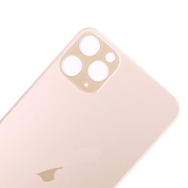 Задня кришка iPhone 11 Pro, великий виріз під камеру, Gold