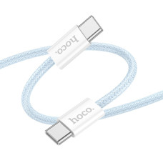 Кабель Hoco X104 Type-C to Type-C 60W (2m) Blue