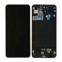 Дисплей Samsung A305 Galaxy A30, A505 Galaxy A50, з тачскріном, в рамці, IPS