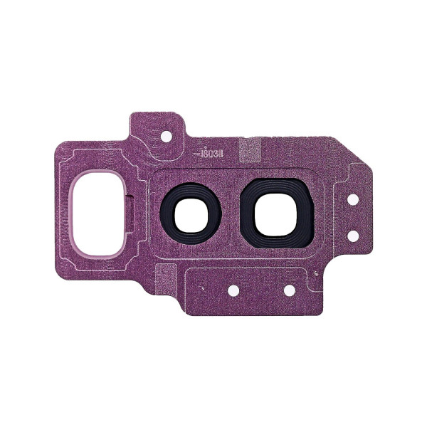 Скло камери Samsung G965 Galaxy S9 Plus, в рамці, Purple