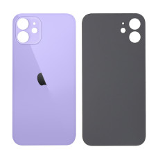 Задня кришка iPhone 12, великий виріз під камеру, Purple