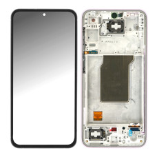 Дисплей Samsung A356 Galaxy A35, з тачскріном, в рамці, Service Pack Original, Violet/Lavender