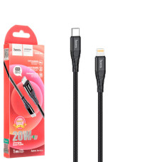 Кабель Hoco DU02 Max Type-C to Lightning (1М) Black