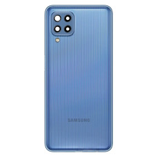 Задня кришка Samsung M325 Galaxy M32, Blue, зі склом камери