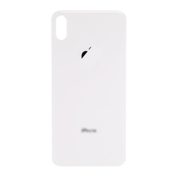 Задня кришка iPhone XS Max, великий виріз під камеру, White