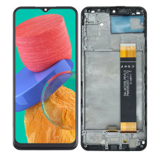 Дисплей Samsung M336 Galaxy M33 (ver. V05), з тачскріном, в рамці, Black