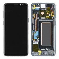 Дисплей Samsung G960 Galaxy S9, з тачскріном, в рамці, Service Pack Original, Gray