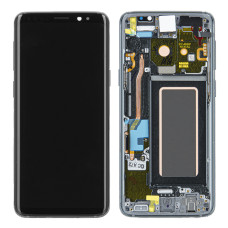 Дисплей Samsung G960 Galaxy S9, з тачскріном, в рамці, Service Pack Original, Gray