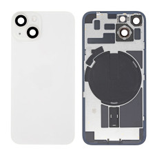Задня кришка iPhone 14, зі склом камери і MagSafe магнітами, White