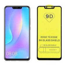 Захисне скло Huawei P Smart Plus (2.5D) Full Glue, Black