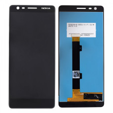 Дисплей Nokia 3.1 (TA-1049) з тачскріном, High Copy, Black