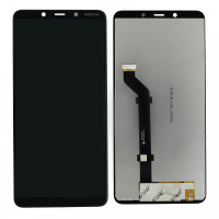 Дисплей Nokia 3.1 Plus (TA-1104) з тачскріном, OEM, Black