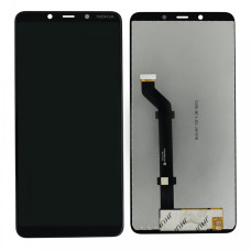 Дисплей Nokia 3.1 Plus (TA-1104) з тачскріном, OEM, Black