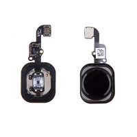 Шлейф iPhone 6, iPhone 6 Plus кнопка HOME, Black, Original